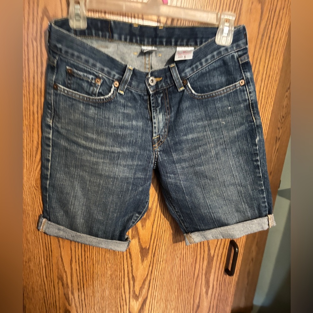Vintage Lucky Brand denim Bermuda denim Women's Shorts Sz 26 6